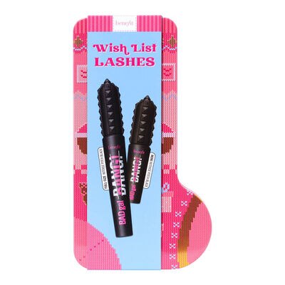 WISH LIST LASHES MASCARA BAD GAL BANG (SET DE MASCARAS FULL SIZE Y MINI)